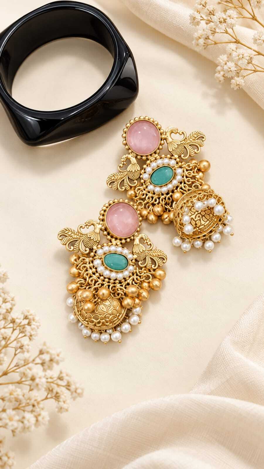 Kashmiri jhumka earring