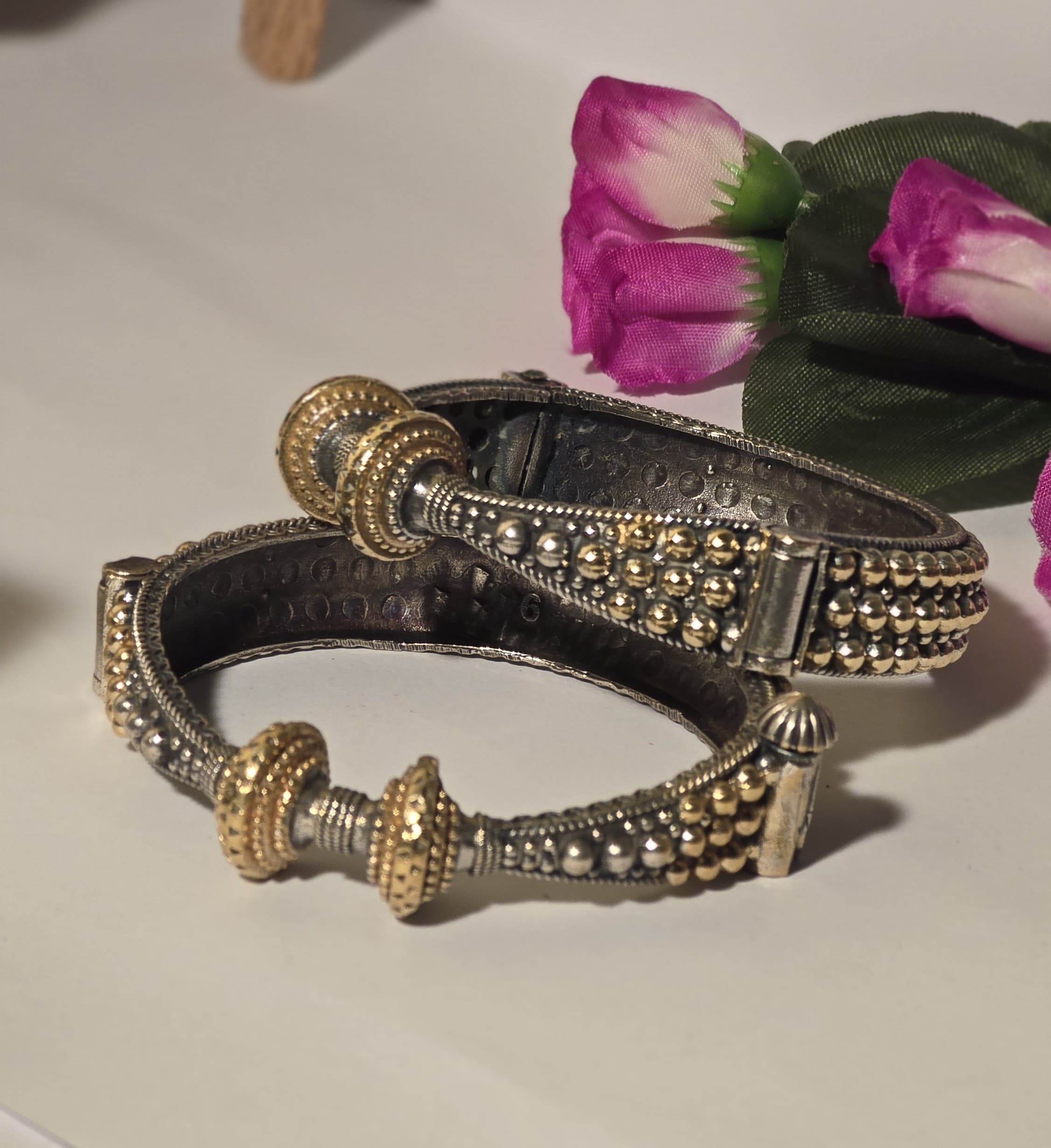 OXIDISED BANGLES SET OF 2